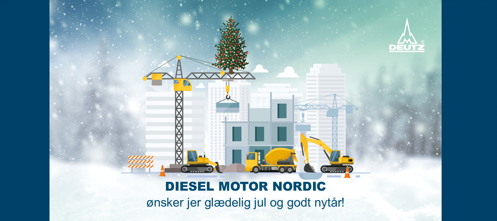 Diesel Motor Nordic ønsker jer glædelig jul og godt nytår!